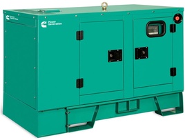 дизельный генератор Cummins C8D5 в кожухе с АВР